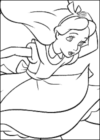 Alice Wonderland Coloring on Alice In Wonderland Coloring Pages   Gather
