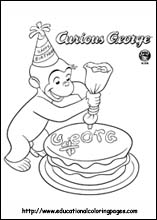 Curious George Coloring Pages on Coloring Pages For Kids Curious George Coloring Pages