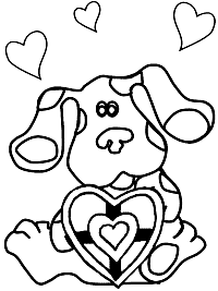 Blues Clues Coloring Pages on Cars Movie Coloring Pages